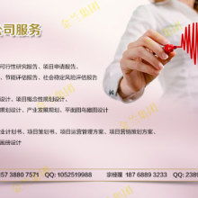 安顺可行性报告在广州的商务信息咨询服务